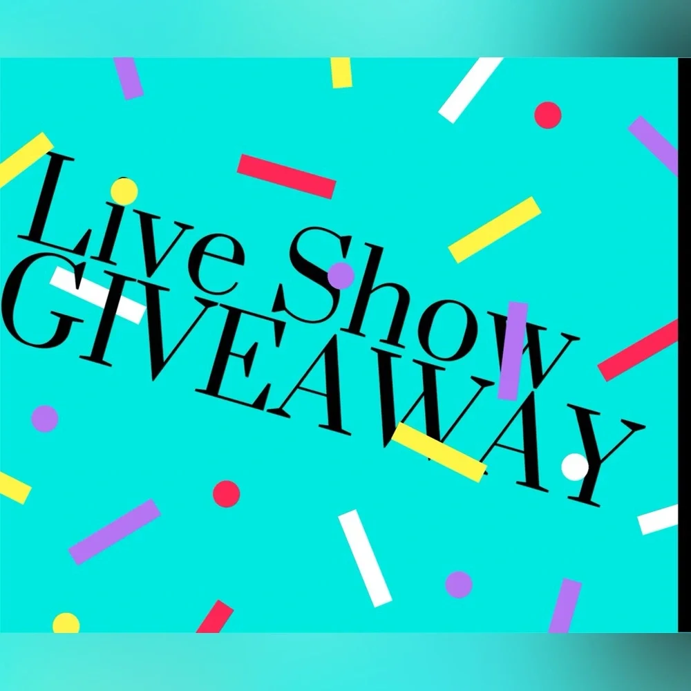 Live show host GIVEAWAY - Picture 1 of 1